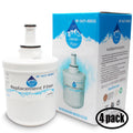 4-Pack Replacement for Samsung RF267ABRS Refrigerator Water Filter - Compatible with Samsung DA29-00003G, Samsung DA29-00003B, Samsung DA29-00003A Fridge Water Filter Cartridge