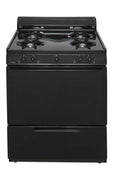 PREMIER BFK100BP  30 FREE STANDING GAS RANGE Black
