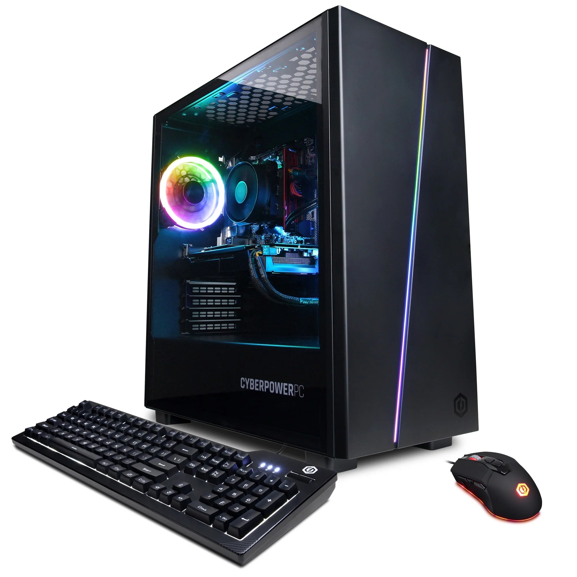 CYBERPOWERPC Gamer Master GMA600V5 w/ AMD Ryzen 3 4100 3.6GHz CPU Gaming Computer