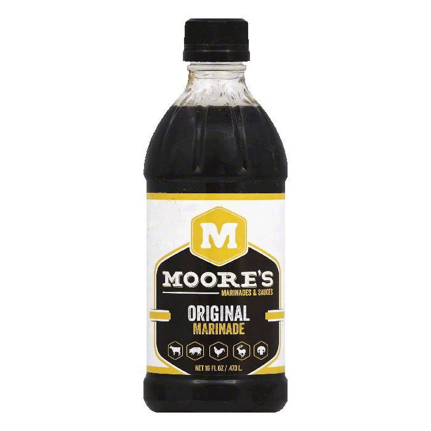 Moores Original Marinade, 16 OZ (Pack of 6)