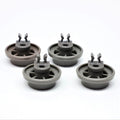 Supco DW3003B Dishwasher Lower Rack Roller Assembly Pack of 4 for LG 4581DD3003B