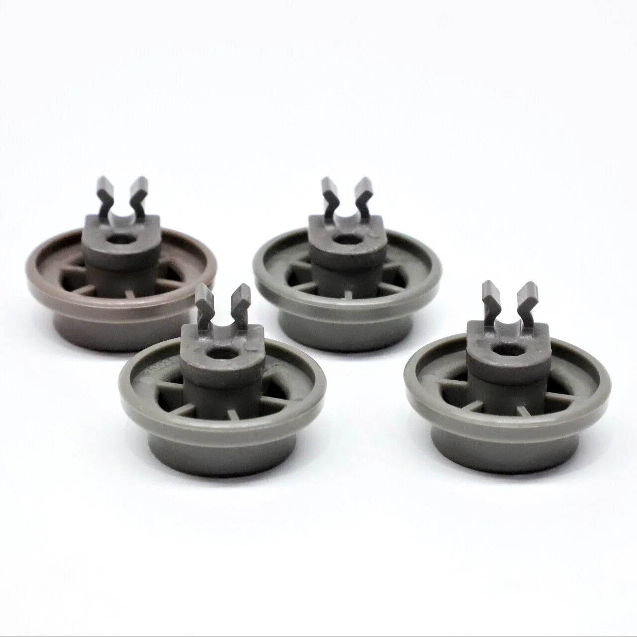 Supco DW3003B Dishwasher Lower Rack Roller Assembly Pack of 4 for LG 4581DD3003B