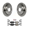 Transit Auto - Rear Disc Brake Rotors And Semi-Metallic Pads Kit For Mini Cooper K8A-100453