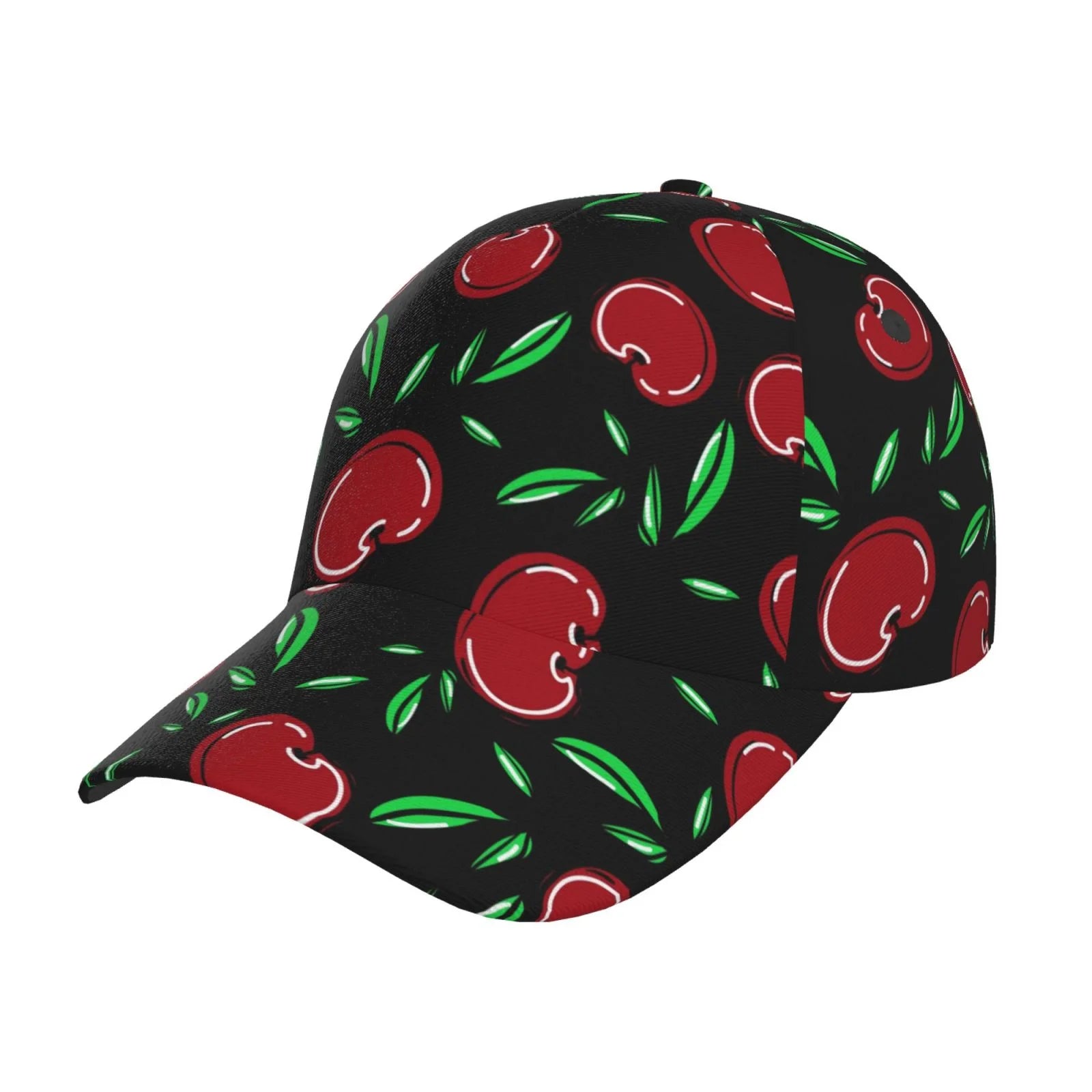 Adobk Cherry Baseball Cap Golf Dad Hat Adjustable Original Classic Low Profile Cotton Hat Unconstructed Plain Cap Men Women