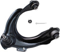 Detroit Axle - Front Left Upper Control Arm w/Ball Joint Replacement for Honda Accord Acura TSX Fits select: 2003-2007 HONDA ACCORD EX