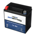 Zipp Battery YTX14-BS (14-BS 12 Volt,12 Ah, 200 CCA) Motorcycle Battery for Kawasaki 1100cc Zx1100-d Ninja Zx-11 1995