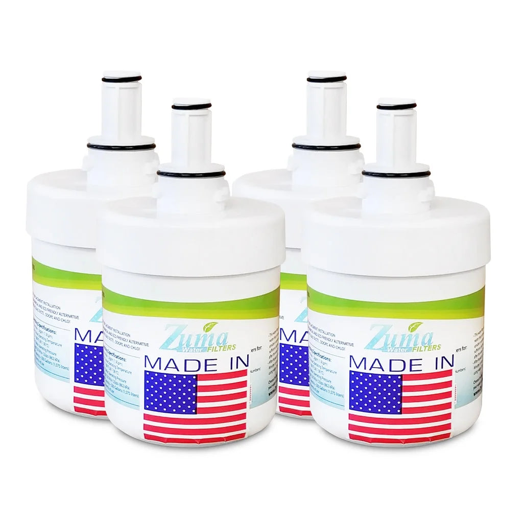 ZUMA Brand , Water and Ice Filter , Model # OPFS-RF300 , Compatible with Samsung? RS2556SH/XAA - 4 Pack - Made in U.S.A.