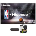 Restored Hisense 100L5G-CINE100A 4K UHD Laser TV Ultra Short Throw Projector with 100 inch ALR Screen Bundle with 2 Year Warranty (Refurbished)