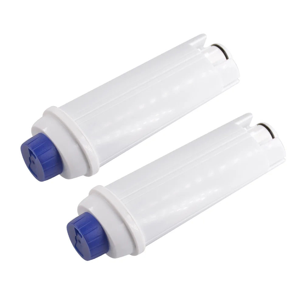 moobody 2 PCS Replacement Water Filter Cartridges Compatible with Delonghi DLS C002 Automatic Coffee Machine Activated Carbon Softener