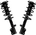 Detroit Axle - Front 2pc Struts for 2005-2010 Scion tC, 2 Struts w/Coil Spring Assembly 2005 2006 2007 2008 2009 2010 Replacement