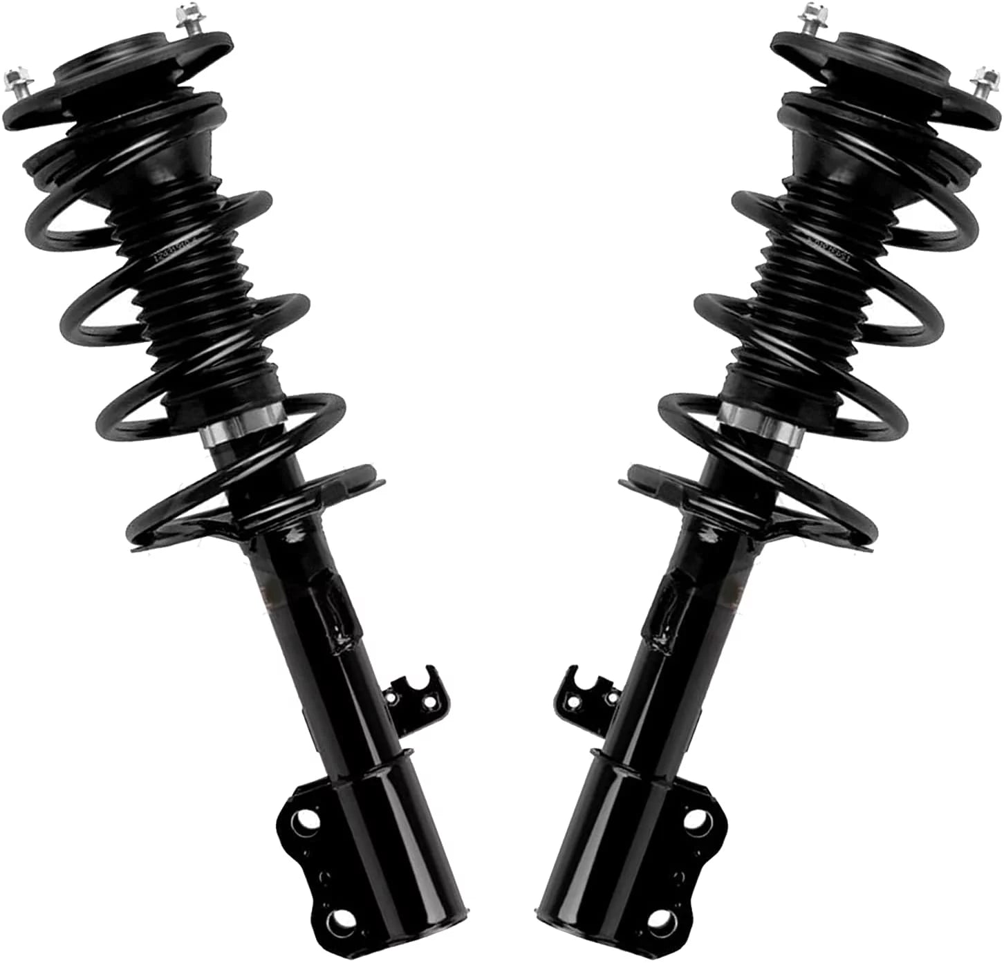 Detroit Axle - Front 2pc Struts for 2005-2010 Scion tC, 2 Struts w/Coil Spring Assembly 2005 2006 2007 2008 2009 2010 Replacement