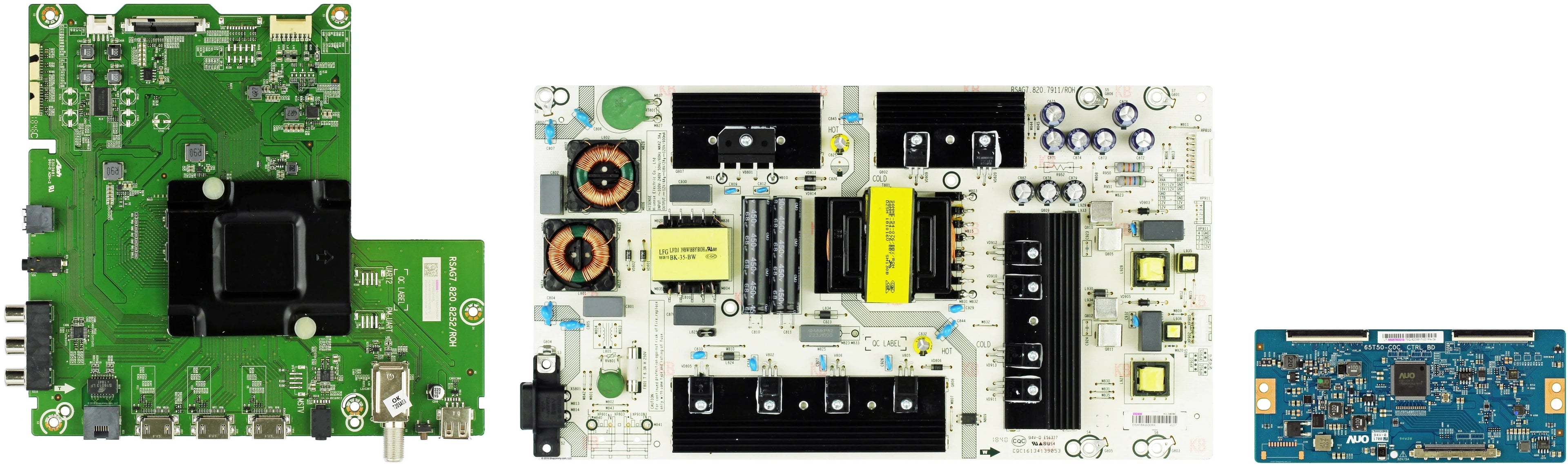 Hisense 65R6E Complete LED TV Repair Parts Kit VERSION 2 (SEE NOTE)