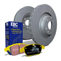 EBC Brakes  Rear Solid 5 Bolt Holes S13 Kits Yellowstuff & RK Rotors for 2018-2023 Jeep Wrangler
