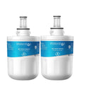 Waterdrop DA29-00003G Refrigerator Water Filter, Replacement for Samsung DA29-00003G, DA29-00003B, DA29-00003A, Aqua-Pure Plus, HAFCU1, RFG237AARS, FMS-1, RS22HDHPNSR, RSG257AARS, WSS-1, 2 Filters