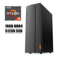 2020 Flagship Lenovo IdeaCentre 510A Premium Desktop Computer I AMD Quad-Core Ryzen 5 3400G I 16GB DDR4 512GB SSD I USB 3.0 DVD HDMI WIFI Wired Keyboard and Mouse Win 10
