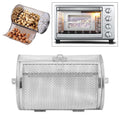 Alloy Roaster Drum Oven Cage  Rotatable Roasting Peanut Dried Beans Heating Evenly Roast Basket for Kitchen BBQ