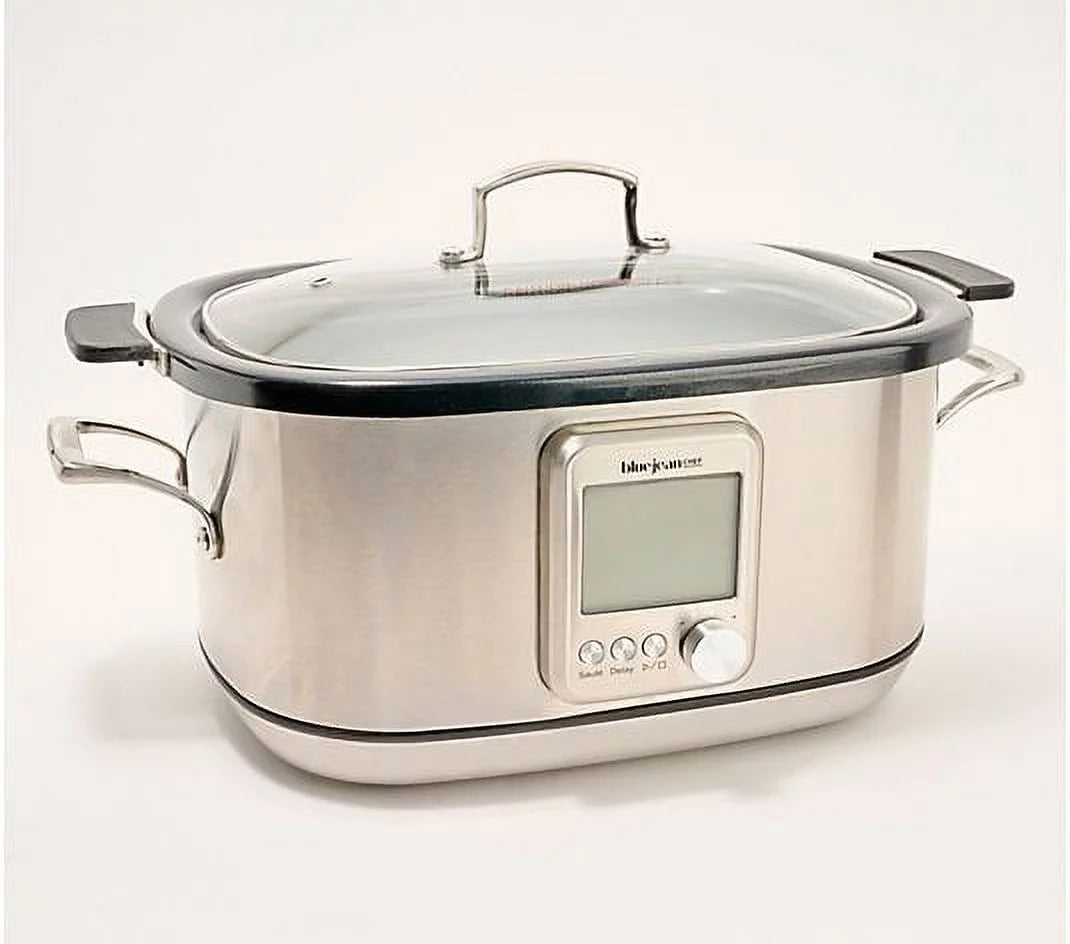 Blue Jean Chef 6.5-qt Digital Multi-Function Nonstick Slow Cooker Open Box
