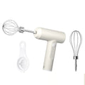 Electric Egg Beater with Two Wire Beaters Food Beater Whisk 3 Speeds Upright Wireless Handheld Mixer with Egg Separator for Baking Cake Egg