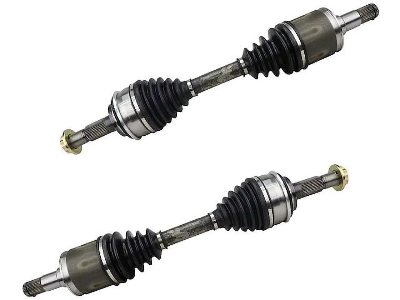 Front CV Axle Shaft - Set of 2 - Compatible with 2007 - 2018 Toyota Tundra 4WD 2008 2009 2010 2011 2012 2013 2014 2015 2016 2017