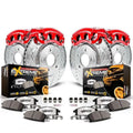 Power Stop Front and Rear Z36 Truck & Tow Brake Kit with Calipers KC1443-36