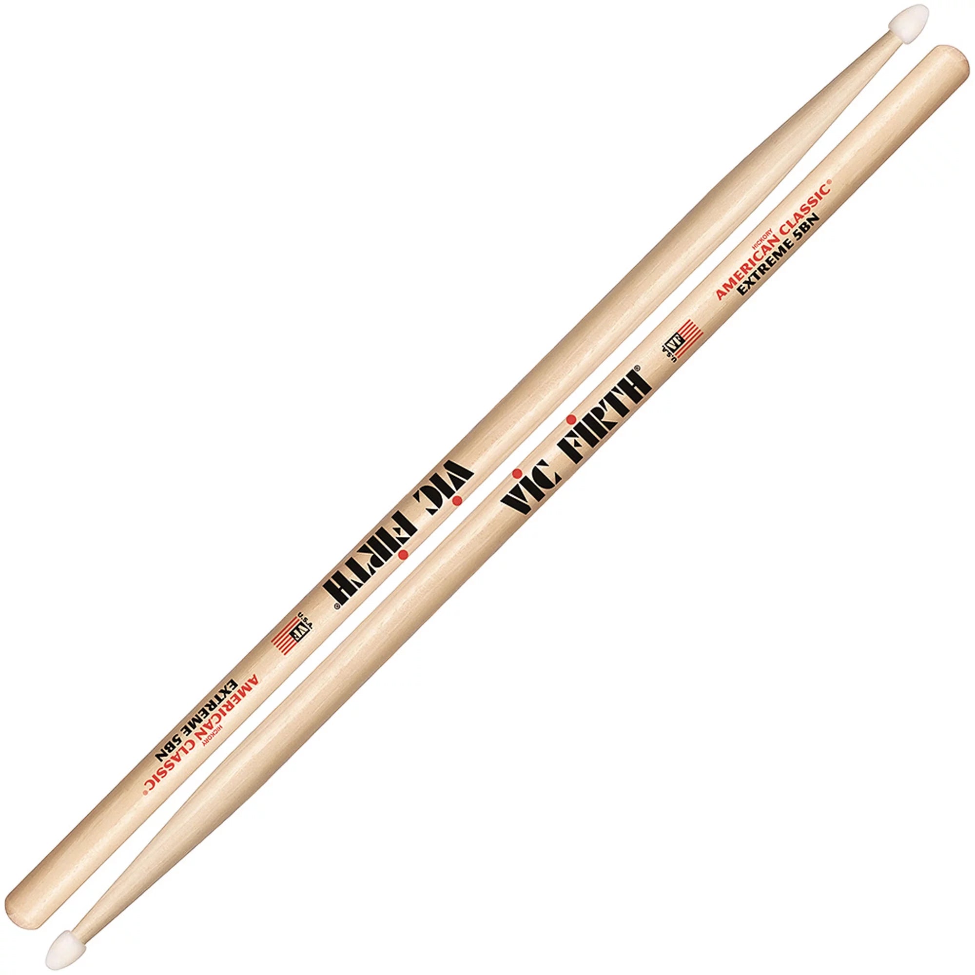 Vic Firth X5BN American Classic 5B Extreme Nylon Tip Drumsticks