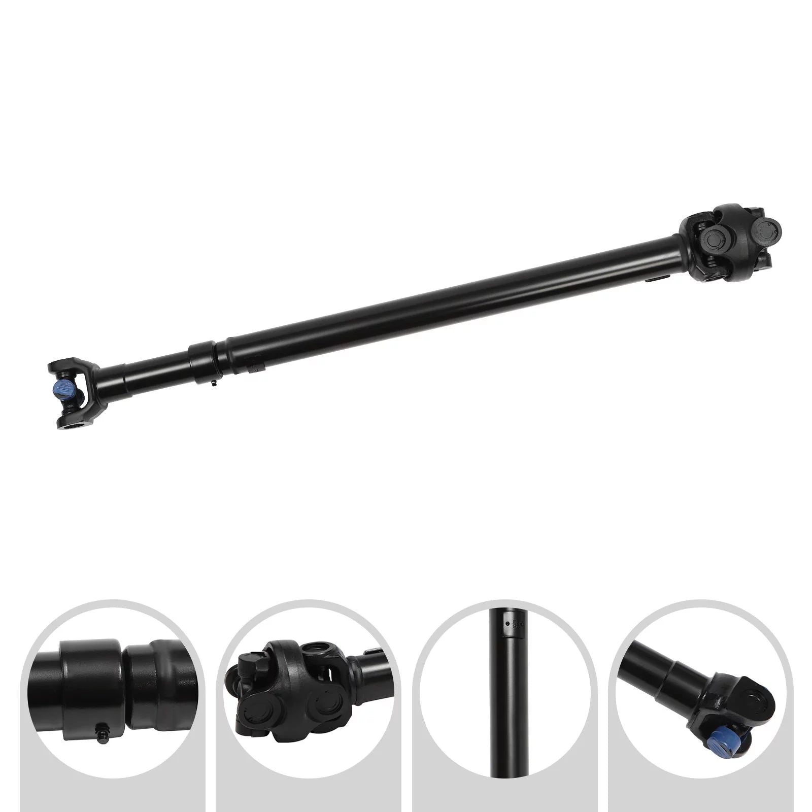 YIYIBYUS Front Drive Shaft Assembly For 97-02 Jeep Wrangler TJ 4WD 52098378AC, Black