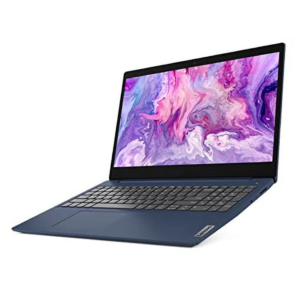 Lenovo 2022 IdeaPad 3 15.6 FHD Laptop Intel 2-Core i3-1115G4 Intel UHD Graphics 12GB RAM DDR4 256GB NVMe SSD WiFi AC Bluetooth Webcam HDMI Card Reader Blue Windows 11 Home w/ 32GB USB