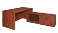 Romig Legacy 71 in. Hi-Low L Desk Shell- Cherry