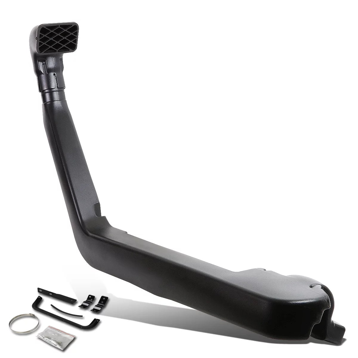 For 07-11 Jeep Wrangler JK 3.8 V6 Air Snorkel ABS Plastic Ram Intake Pipe System (Matte Black) 08 09 10 Fits select: 2008 ,2011 JEEP WRANGLER UNLIMITED