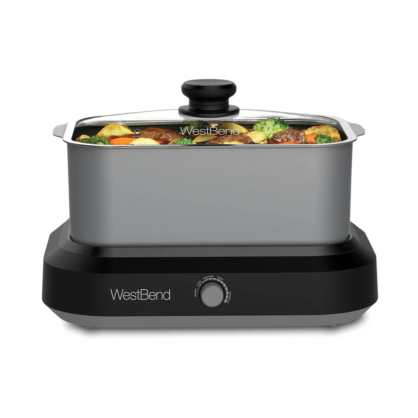 West Bend Slow Cooker with Travel Tote, 5 qt.