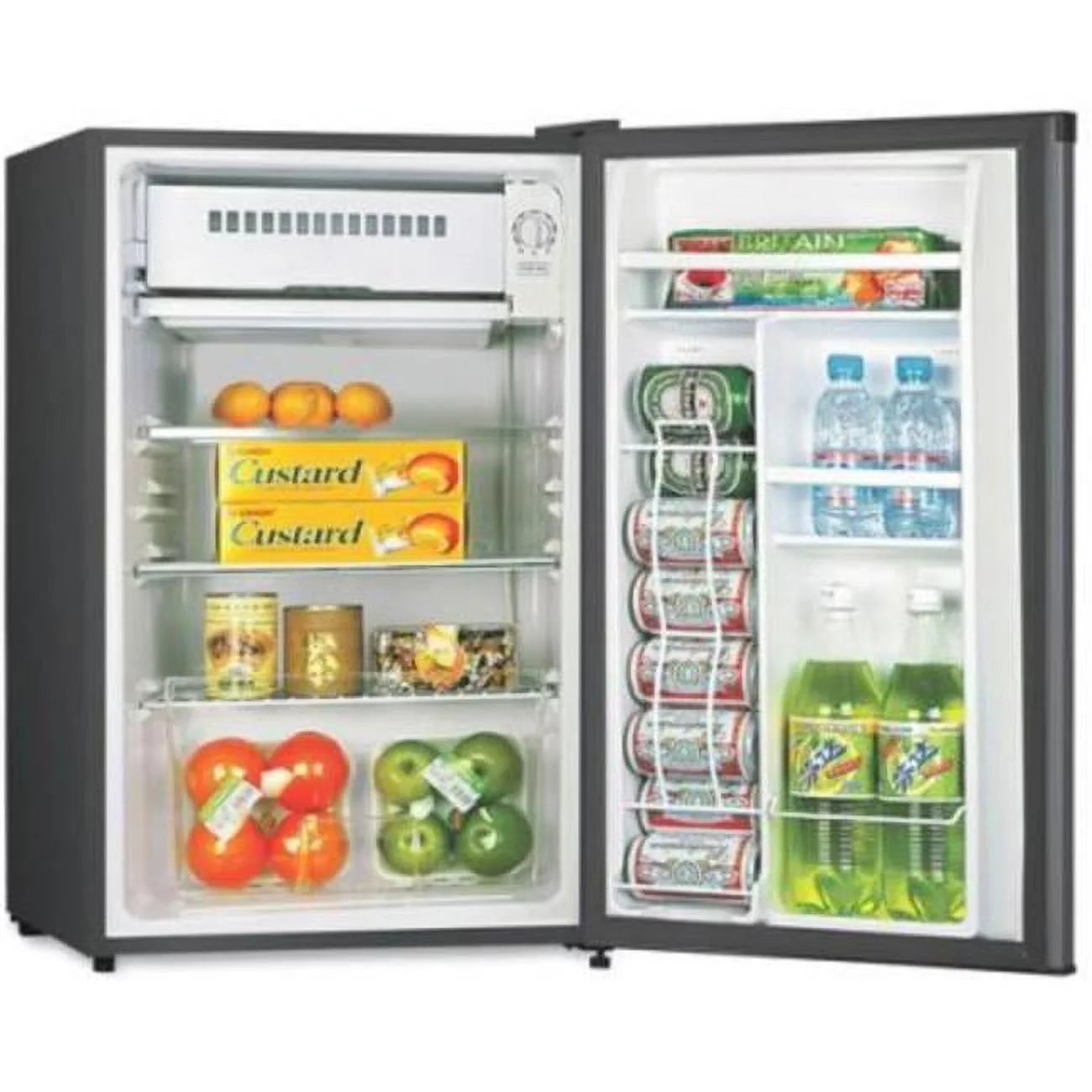 Lorell LLR72313 3.3 cu.ft. Compact Refrigerator, Black