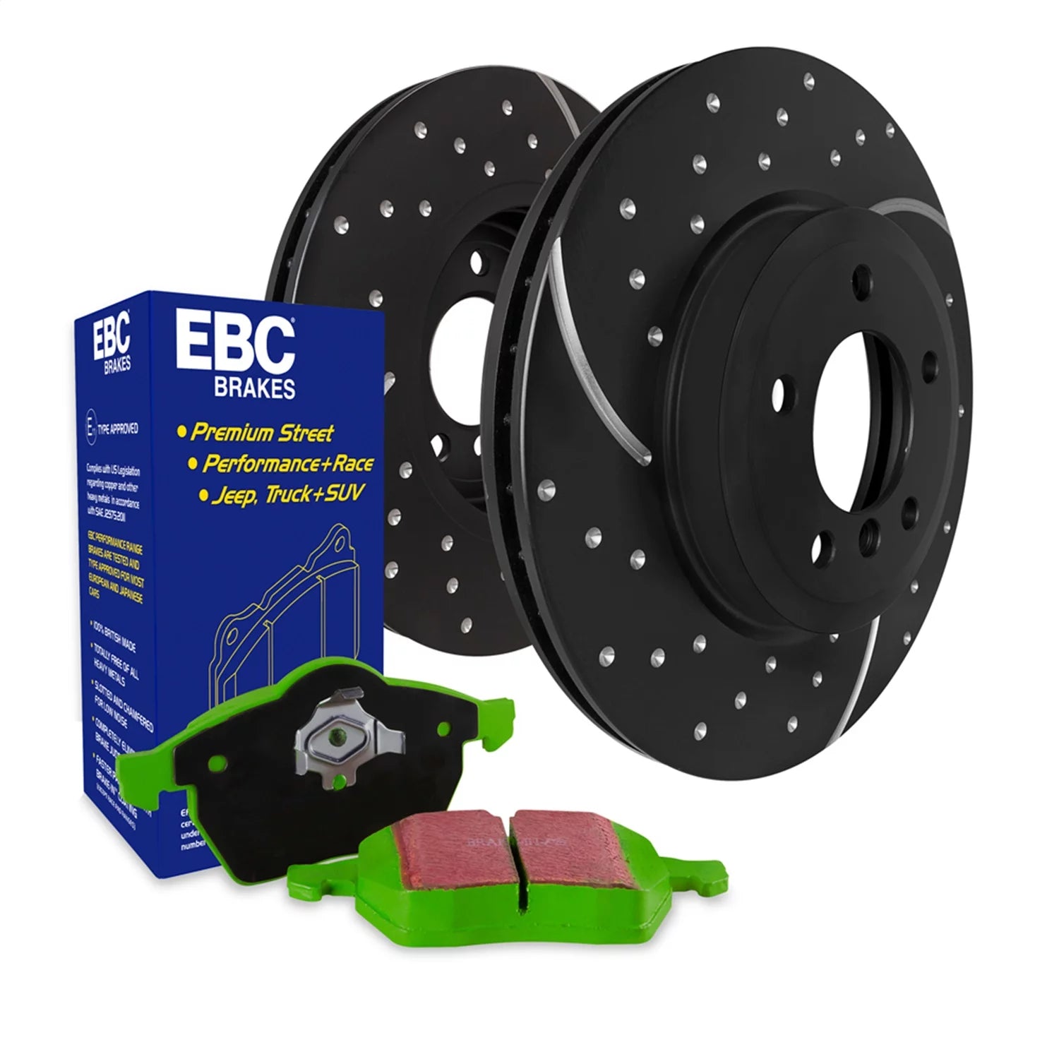 Ebc Brakes S3kf1260 S3 Kits Greenstuff 6000 And Gd Rotors Truck/Suv Fits Odyssey