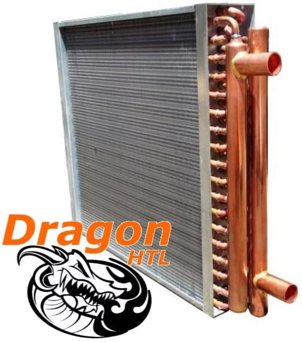 16 x 18 Water to Air Heat Exchanger, 100,000 BTU (Dragon Quality)