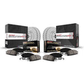 Power Stop Front and Rear Geomet Coated Rotor and Brake Pad Kit CRK6792