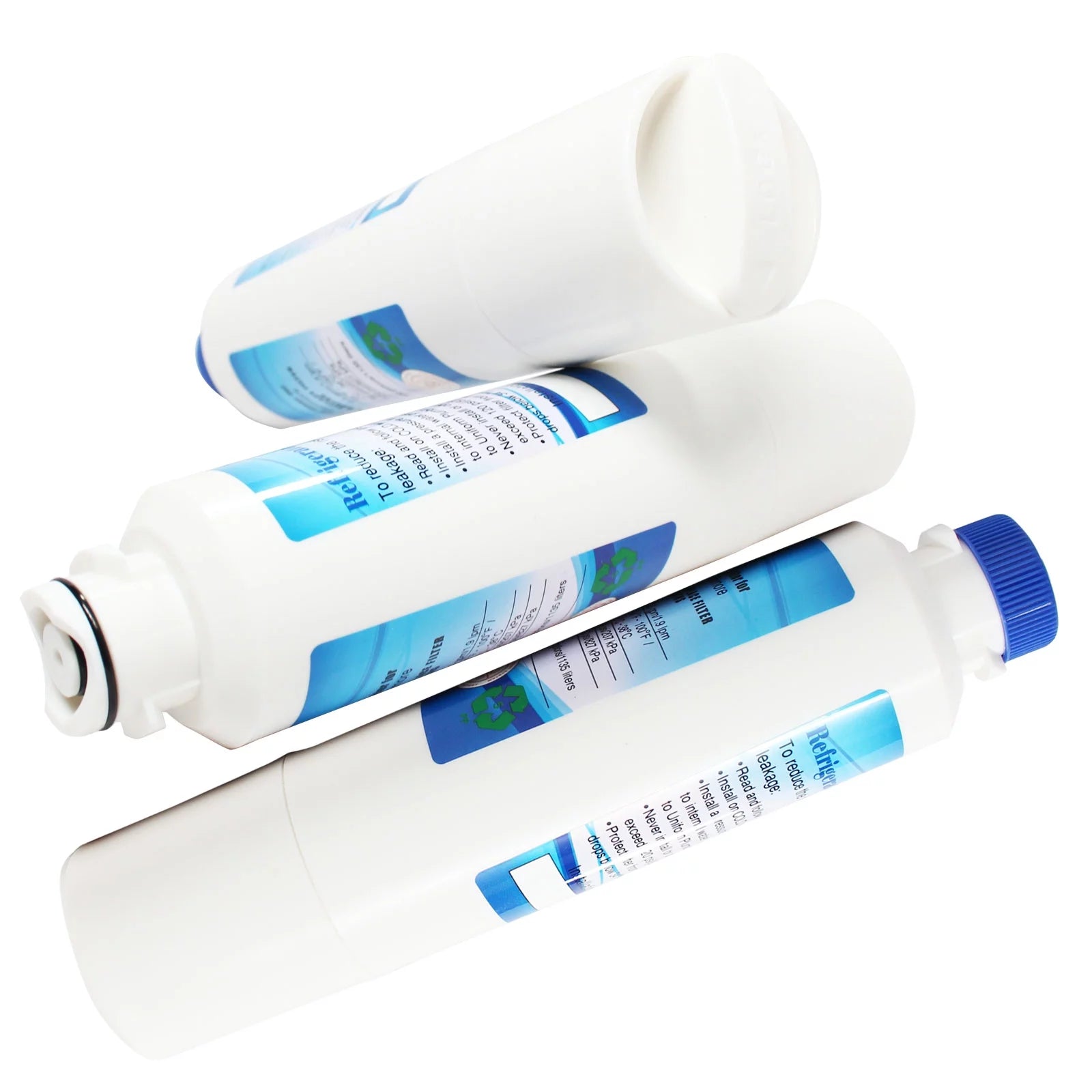 3-Pack Replacement Samsung WSS-2 Refrigerator Water Filter - Compatible Samsung WSS-2 Fridge Water Filter Cartridge