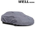 WellVisors All Weather UV Proof Gray Car Cover for 1992-1999 Mercedes S-Class W140 Sedan 3-6898376SN