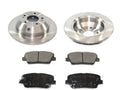 Rear Brake Pad and Rotor Kit - Compatible with 2011 - 2014 Kia Sorento 2012 2013