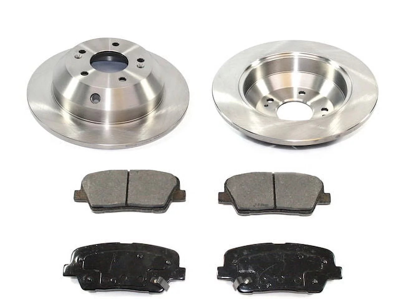 Rear Brake Pad and Rotor Kit - Compatible with 2011 - 2014 Kia Sorento 2012 2013