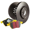 EBC Brakes S13KF1220 S13 Kits Yellowstuff and RK Rotors Fits 94-02 M3 Z3 Fits select: 2000-2001 BMW Z3, 1998-1999 BMW M