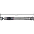 CARDONE Reman 65-3006 Drive / Prop Shaft Front fits 2007-2018 Jeep