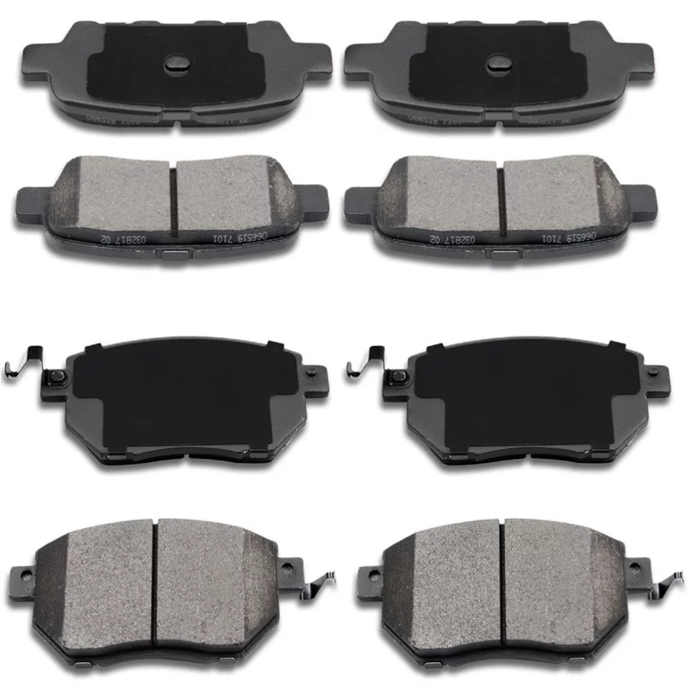 Front And Rear Ceramic Brake Pads Kit For Altima FX35 FX45 Maxima Murano