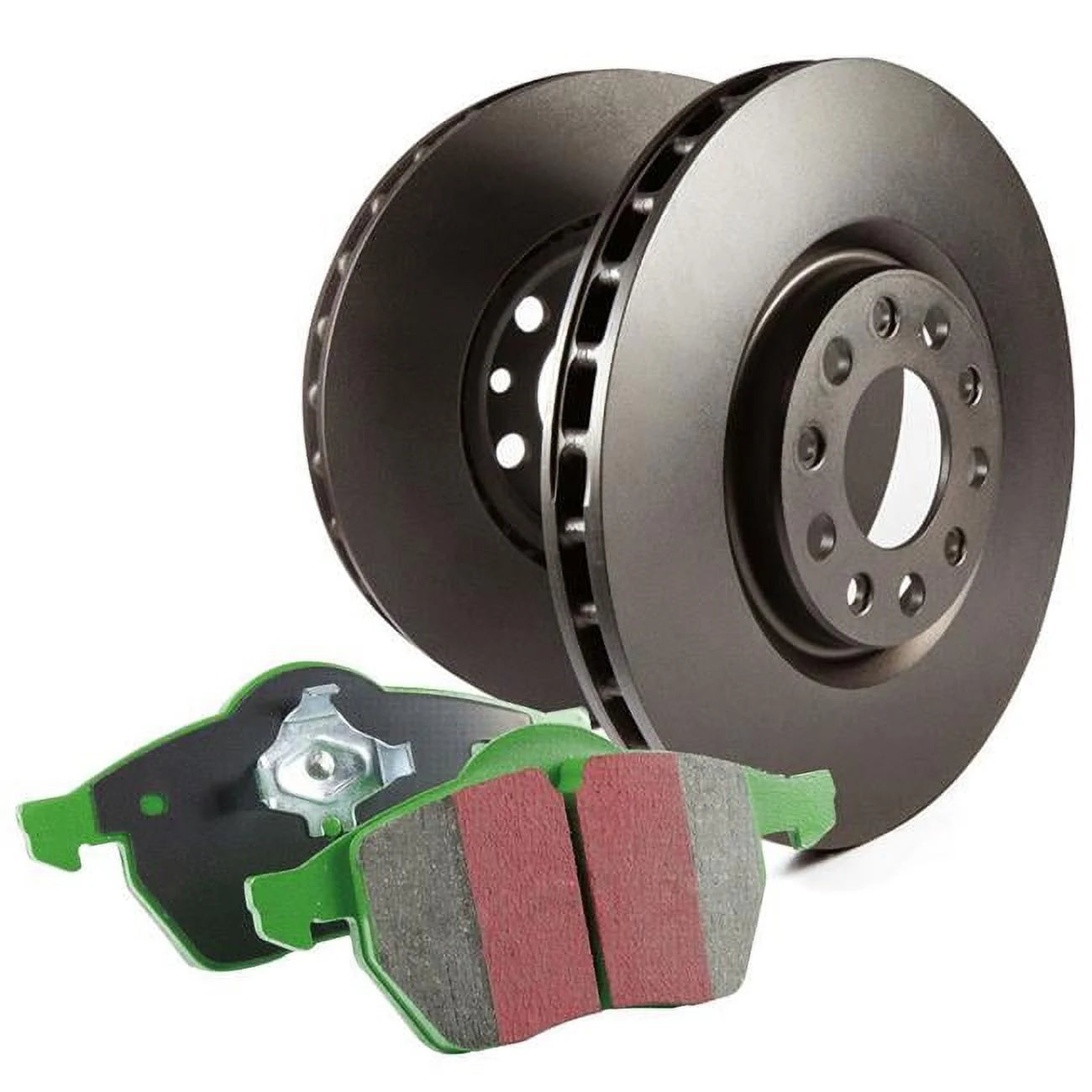 EBC Brakes S11KR1318 S11 Kits Greenstuff 2000 and RK Rotors Fits TT Quattro