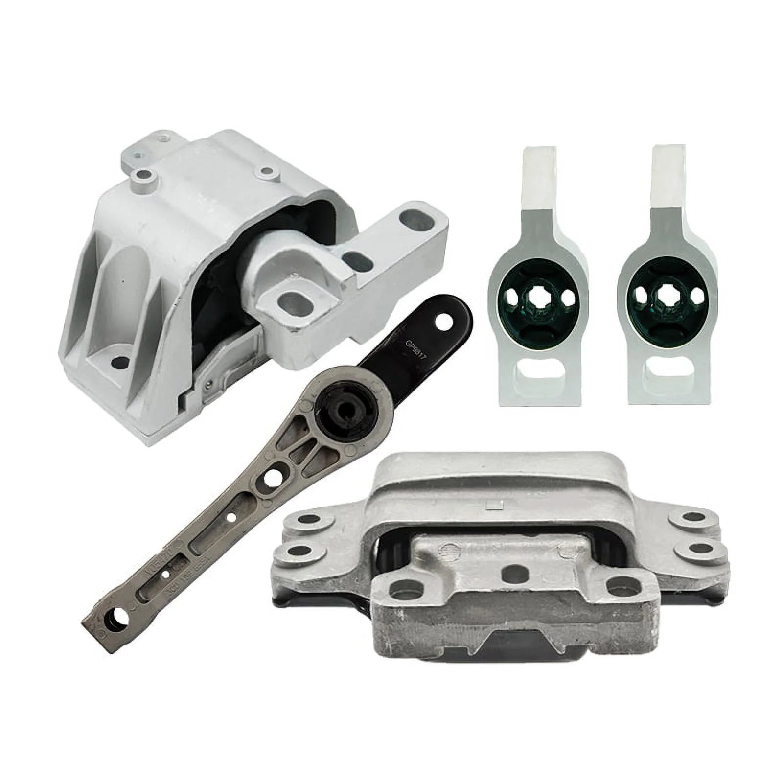K3295 Engine Motor&Transmission Mount Set 5pc For 2006-2010 Volkswagen Passat 2.0L | A6973 A6978 A6978 A4909 A6983