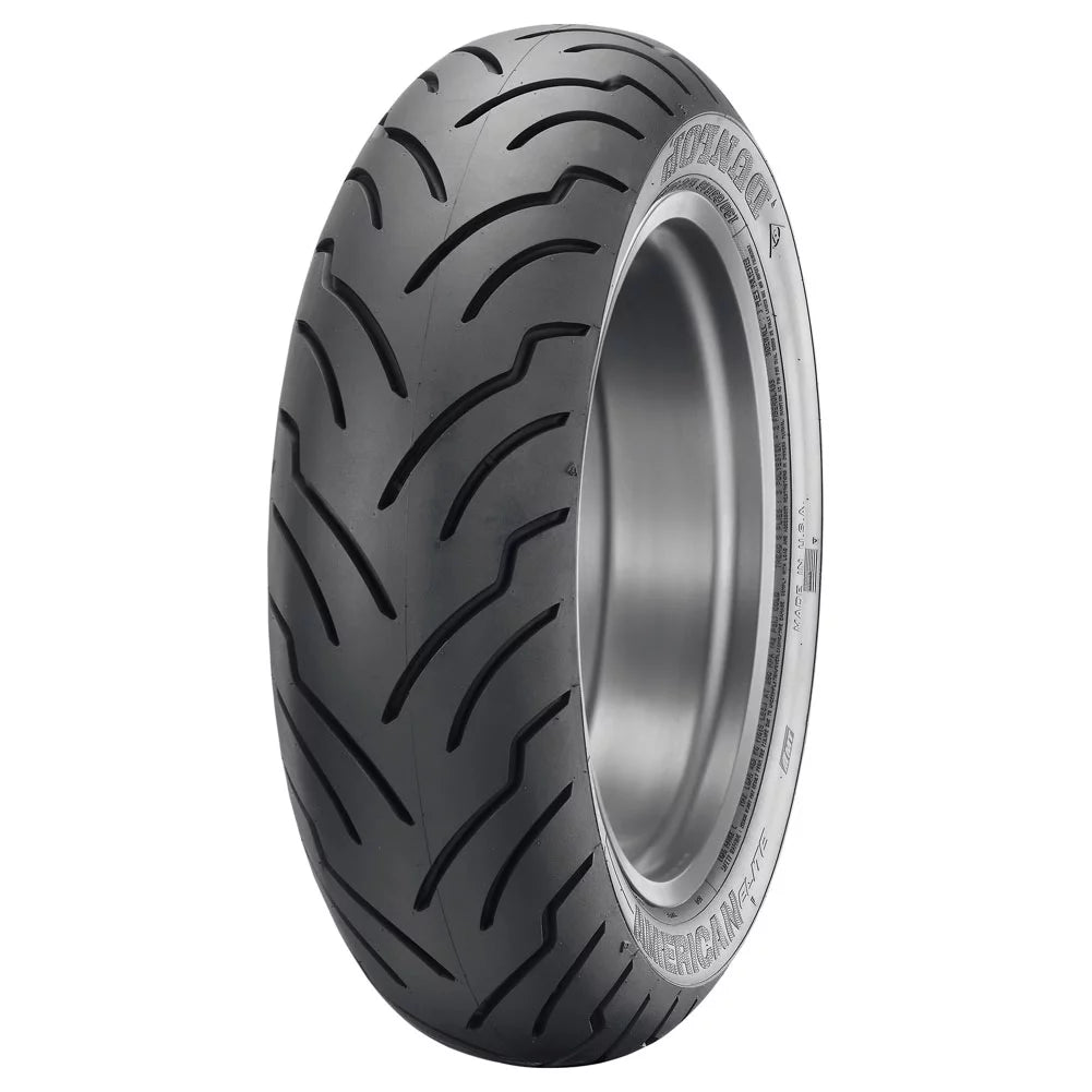 Dunlop American Elite Rear Motorcycle Tire MU85B-16 (77H) Black Wall For HARLEY-DAVIDSON Softail Heritage Classic FLSTC 2004-2006