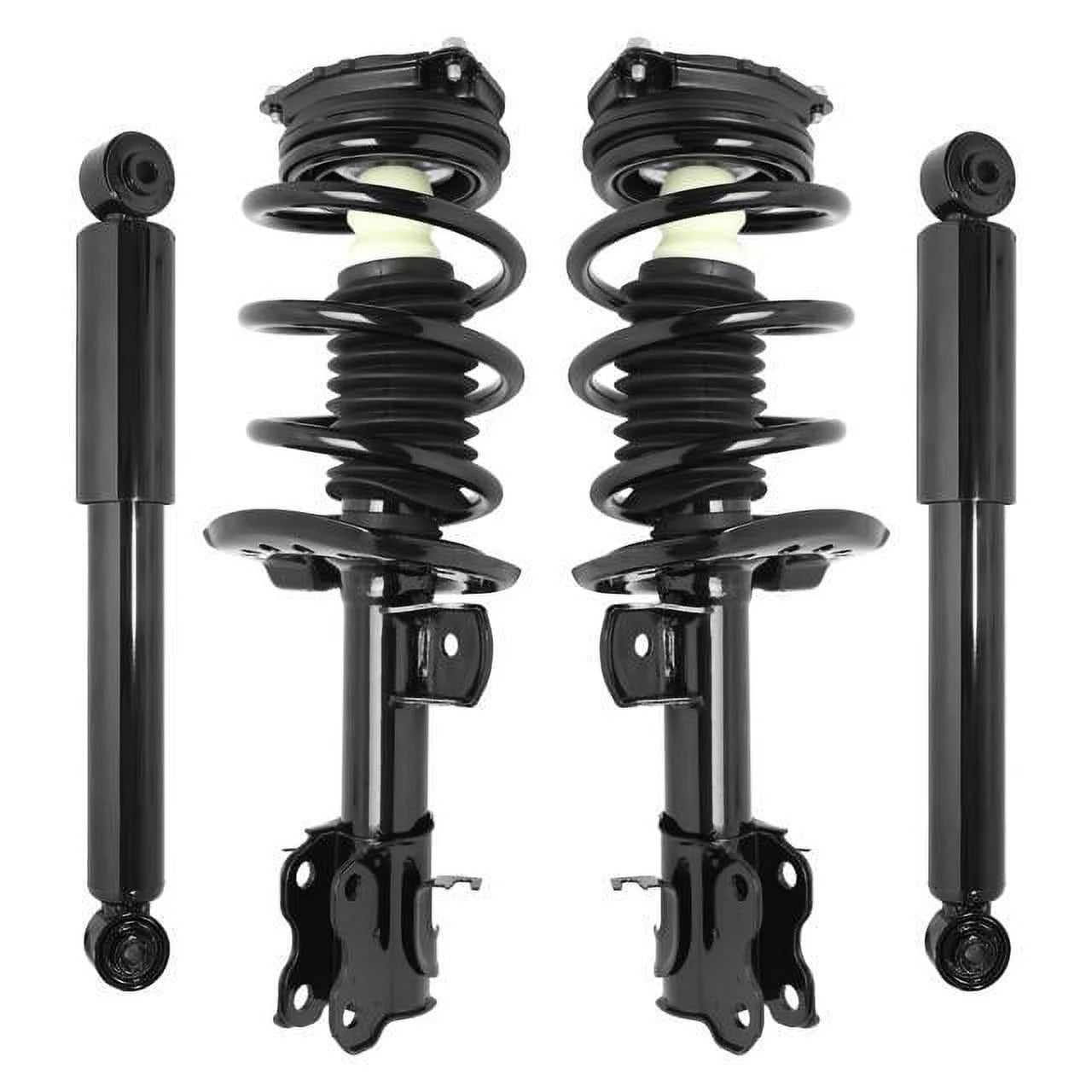 Front & Rear   Strut  Shock  for 2015-2016 Chevrolet City Express, 2013-2017 Nissan NV200