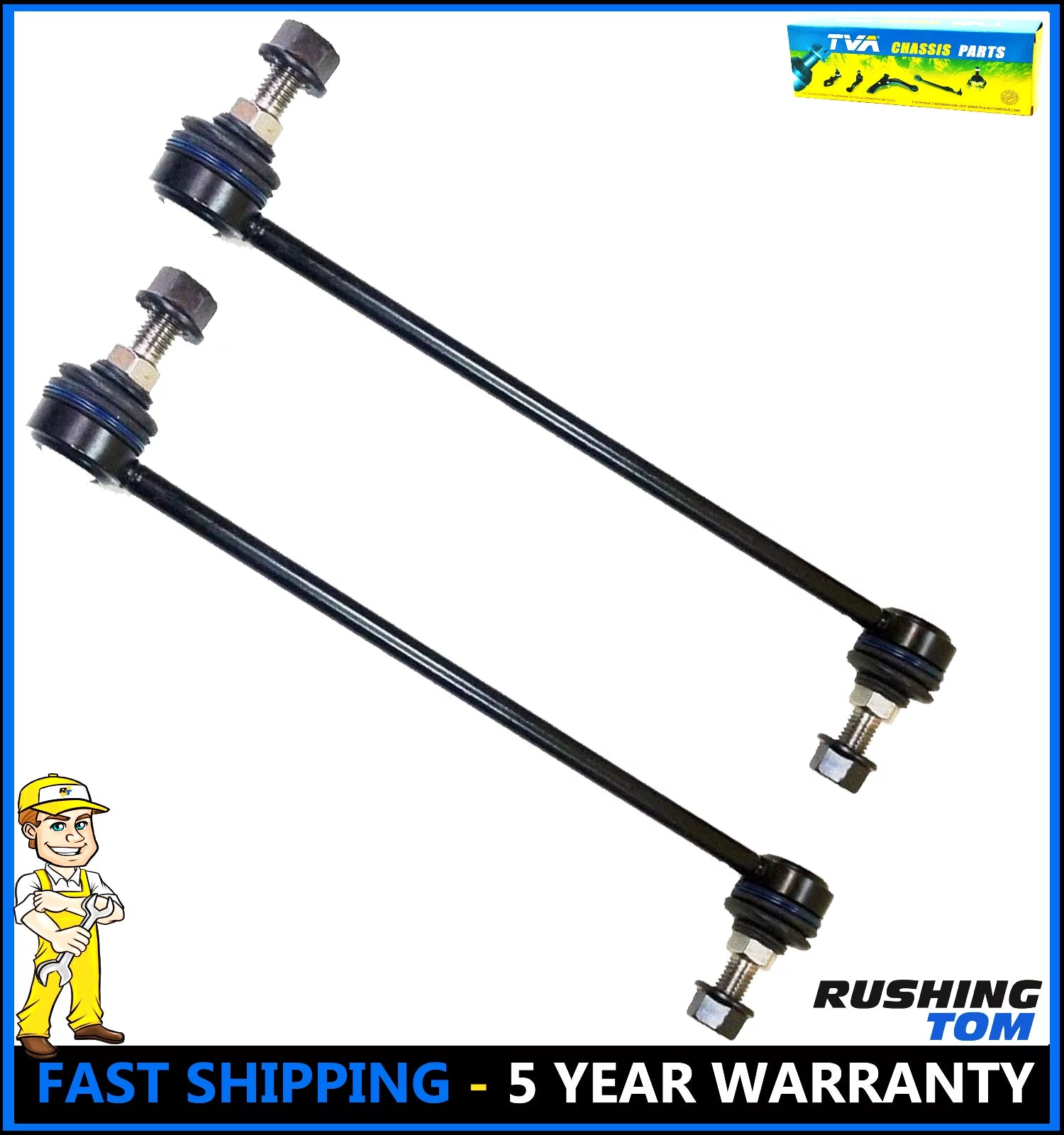 2 Sway Bar Link for Chrysler 300M 1998-2004 Concorde 1998-2004 Dodge Intrepid
