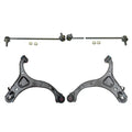 MOOG Front Lower Control Arm Ball Joints Sway Bar Links Fits Hyundai Santa Fe 2007 2008 2009