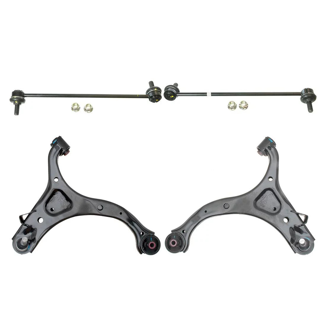 MOOG Front Lower Control Arm Ball Joints Sway Bar Links Fits Hyundai Santa Fe 2007 2008 2009