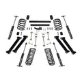 Superlift | K842 | 4 Lift Kit - Complete Lift Kit with Front & Rear Superlift Shadow Series Shocks and Lower Control Arms | Fits 1997-2002 Jeep Wrangler TJ