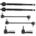 Teledu For Avenger Sebring Serbing 6pcs Front Inner Outer Tie Rods Sway Bars Kit